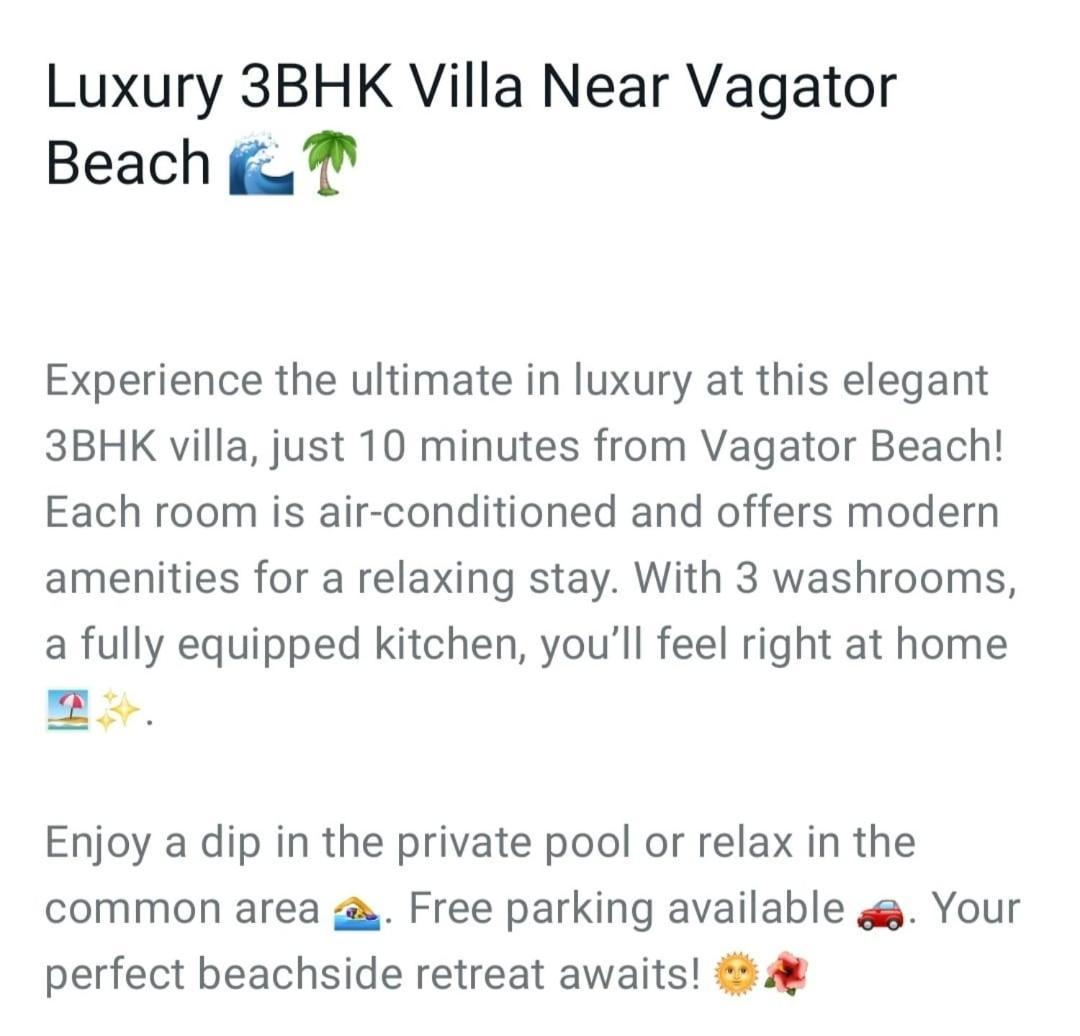 Villa Calangute Candolim Bay And *